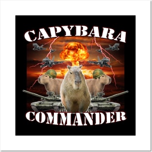 Capybara Commander Posters and Art